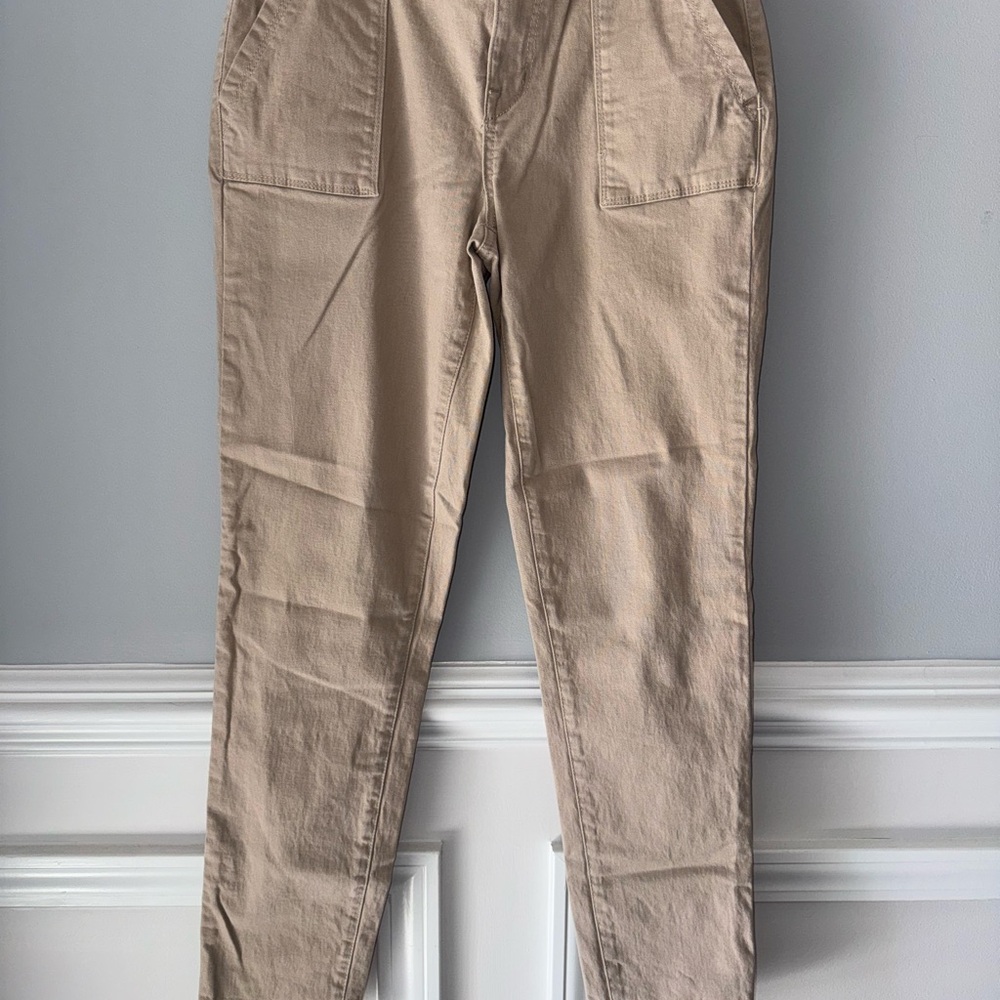 1822 Denim Women's Skinny Jeans in Tan